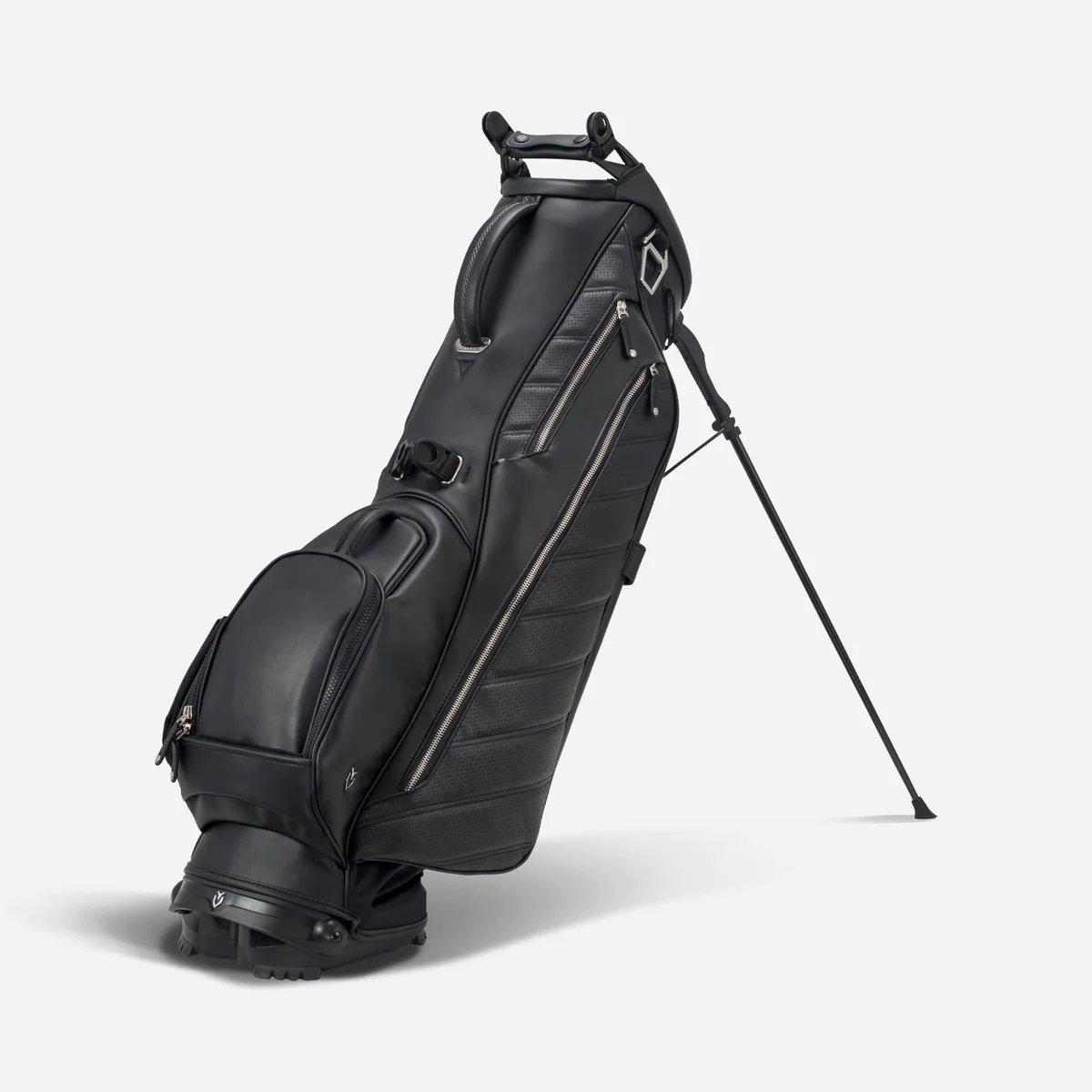 VESSEL VLS LUX NV SINGLE [シングルストラップモデル] VLS Lux Stand Bag | VESSEL | Golf Bags | Men's | BLACK | Golf Town